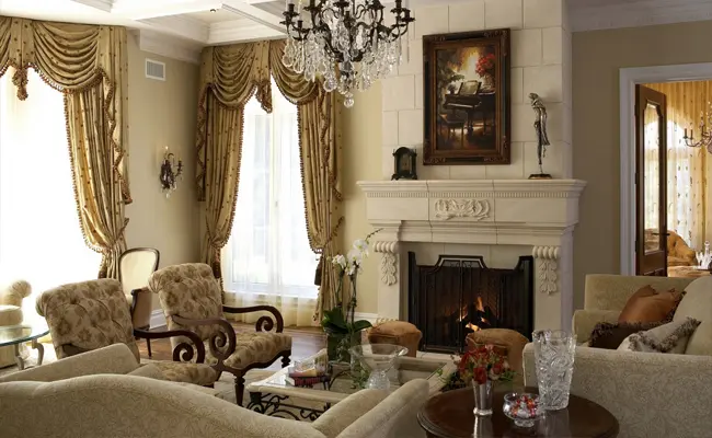 Rèm cửa phong cách cổ điển